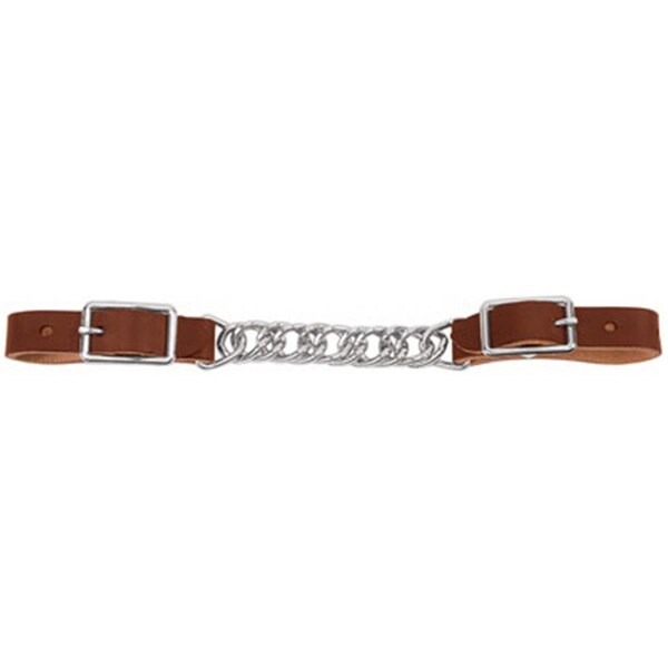 Daretocare 30-1356-ST 4.50 in. Single Flat Link Chain Curb Strap - DA1233005