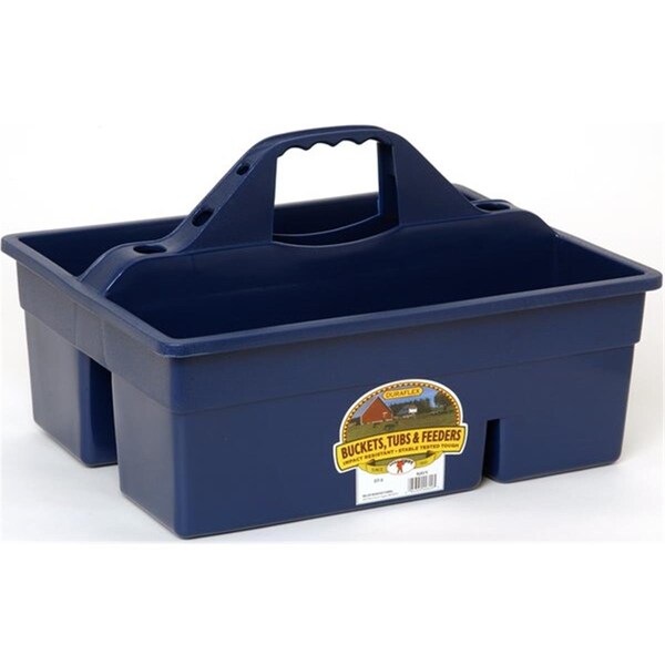 Miller Mfg DT6 Plastic Dura Tote Box, Navy - MI300101