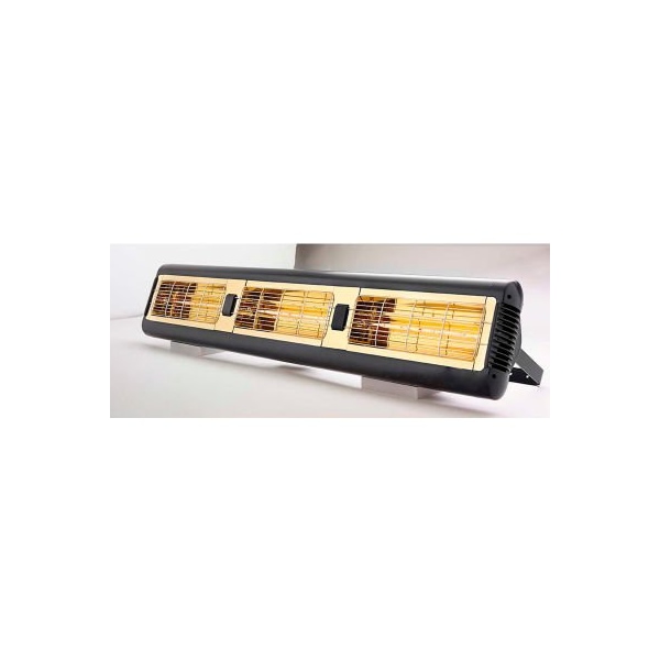 Inforesight Consumer Products Solaira SALPHA3-45240L1B Series H3 Infrared Heater - 4.5KW 208-240V Black - SALPHAH3-45240-L1B