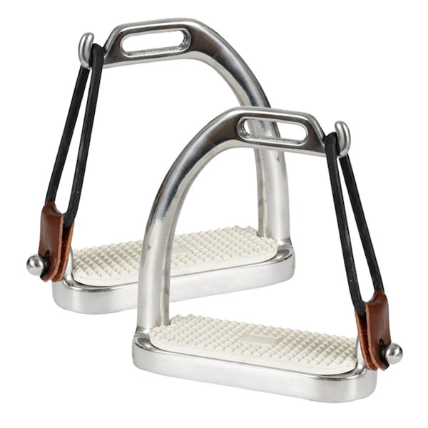 Jacks Imports Peacock Stirrups with Pad 4-3/4" - 823-4-3/4