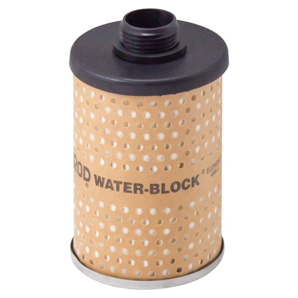 Dutton-Lainson Goldenrod Plastic Water Block Fuel Filter 25 gpm 5 - 496-5