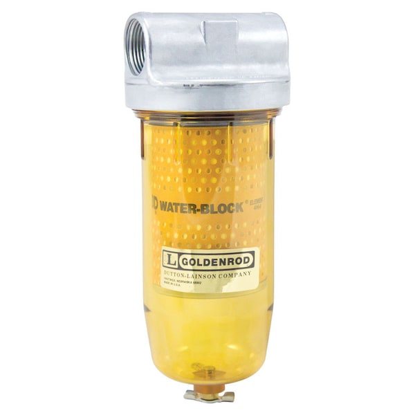 Dutton-Lainson Goldenrod Steel Water Block Fuel Filter 25 gpm - 496