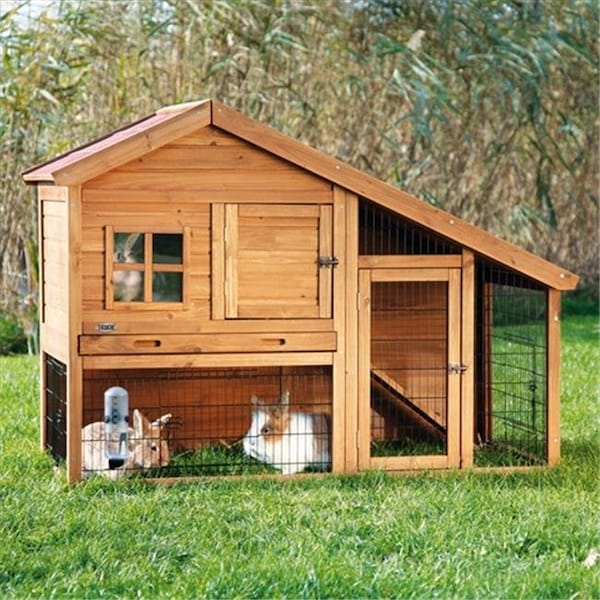 Trixie Pet Products TRIXIE Pet Products 62335 Rabbit Hutch With A View - 62335