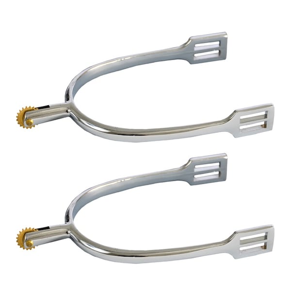 Jacks Imports Zinc Die Cast Spurs with Rowel MENS - 20250-MEN