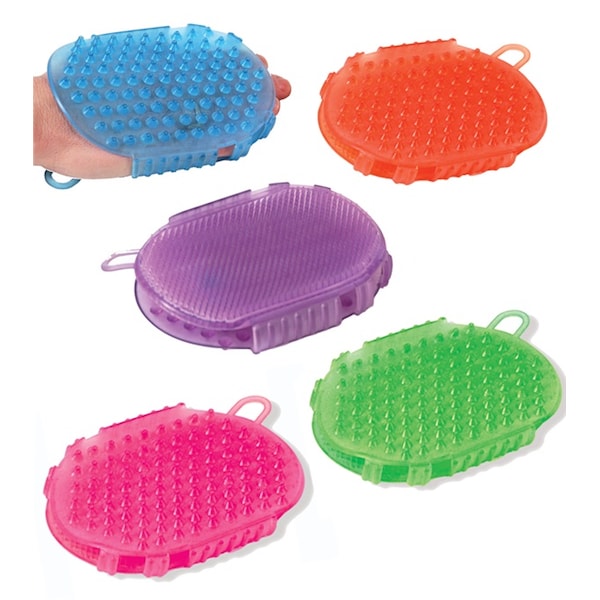 Jacks Imports Jelly Scrub Mitt GREEN - 10652-GN