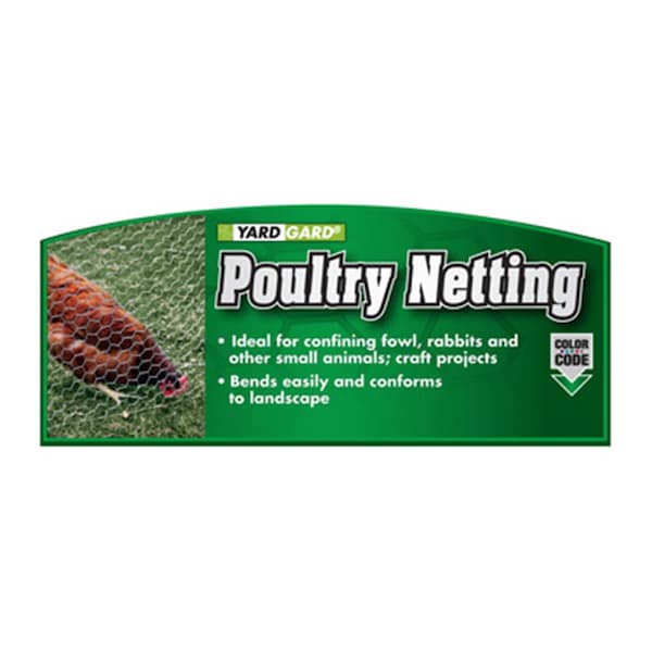 Midwest Airlines 889955PNS Yardgard Poultry Netting Header Sign - 180251