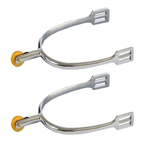 Jacks Imports Zinc Die Cast Spurs with Brass Disc Rowel MENS - 20253-MEN