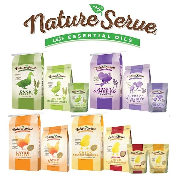 Natureserve 101010 Chick Starter Grower Feed, Crumble, 10 lb Bag - 290015