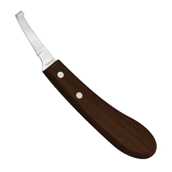 Diamond Farrier Narrow Blade Hoof Knife RIGHT HAND - 3841-R