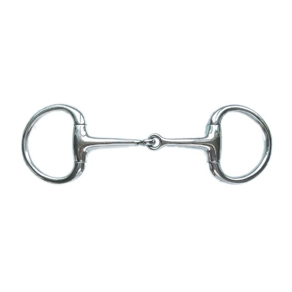 Jacks Imports Stainless Steel Eggbutt Bradoon Bit 5-1/4" - 20128-5-1/4