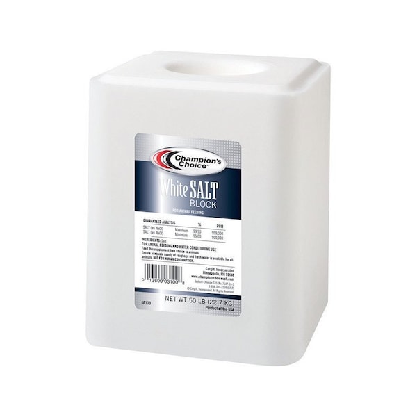 Champions Choice Salt Block For All Animals 50 lb - 100012578