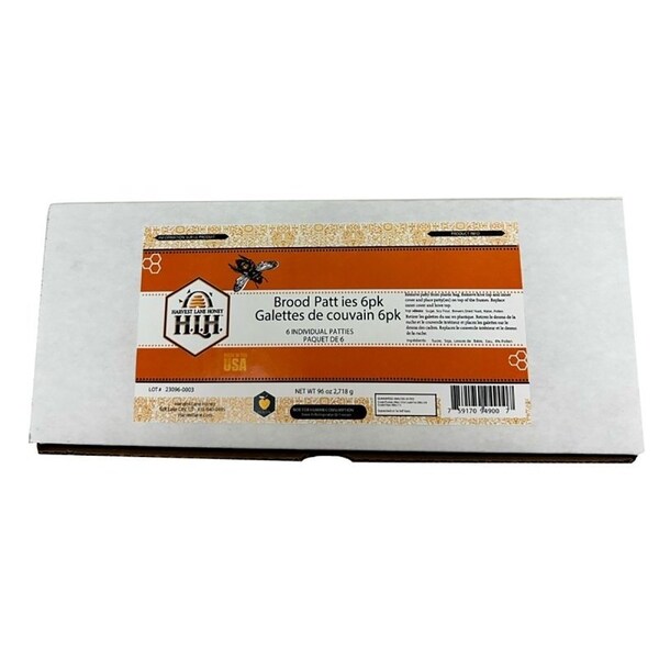 Harvest Lane Honey Brood Patties, 1 lb Pack - PPBB-102-6