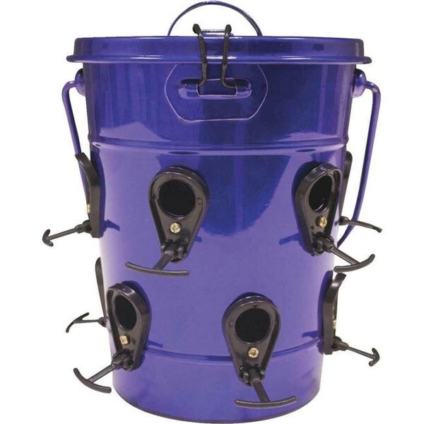 Heath Manufacturing Heath Manufacturing 21721 Bucket Feeder & Storage Container Kit; Purple - 21721