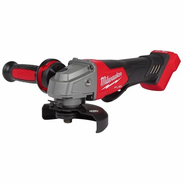 Milwaukee Tool Braking Grinder, 4 1/2in and 5in, No Lock - 2880-20, 2854-20