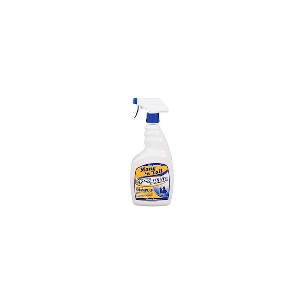Straight Arrow Products Mane 'n Tail Spray 'n White 32 Oz. Spray-On Horse Shampoo - 544876