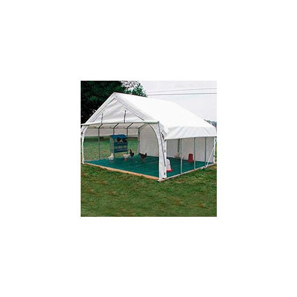 Clearspan Colossal Chick-Inn Hutch 26'W x 12'H x 48'L - 103741