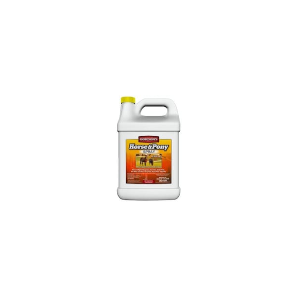 Gordons Horse and Pony Insect Spray, Liquid, Amber, Perfumed, 1 gal - 9671072