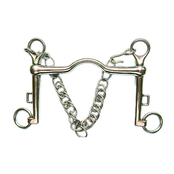 Jacks Imports Stainless Steel Cambridge Weymouth Bit 5" - 20116-5