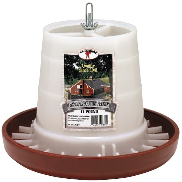 Little Giant PHF11 Poultry Feeder, 11 lb Capacity, Plastic - DPHF11/PHF11