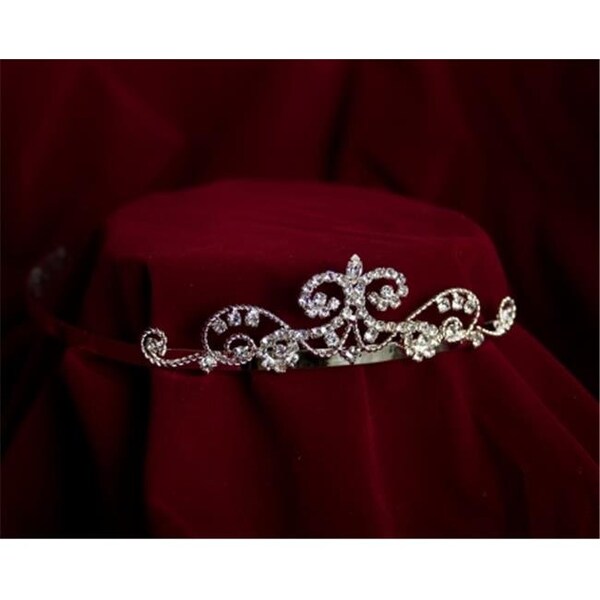 Sunnywood Sunnywood 4125 1-.50" Rhinestone Tiara - 4125