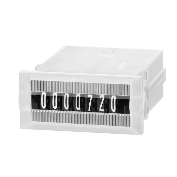 Trumeter 7D Elemech NRst Snapin P mnt 12VDC 10CPS Electromechanical Counter - K0720/12VDC/10CPS