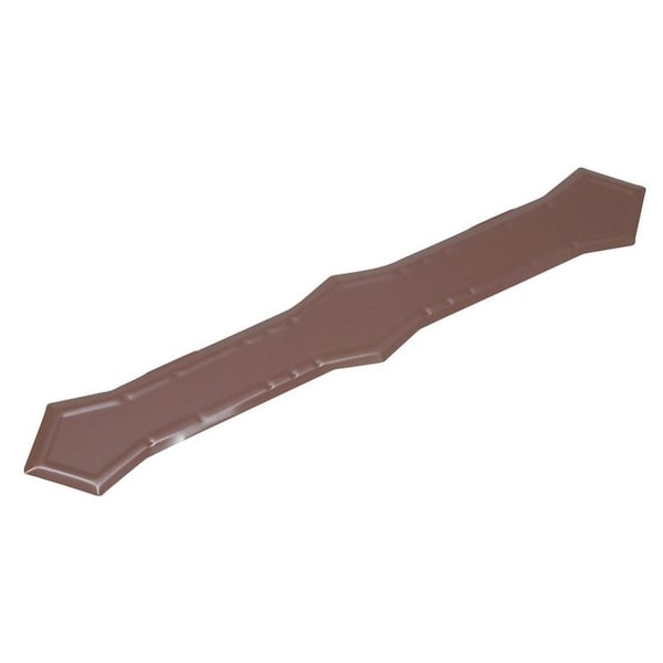 Amerimax Home Products Amerimax 0.25 in. H X 2 in. W X 13.5 in. L Brown Aluminum K Downspout Strap - 250291950