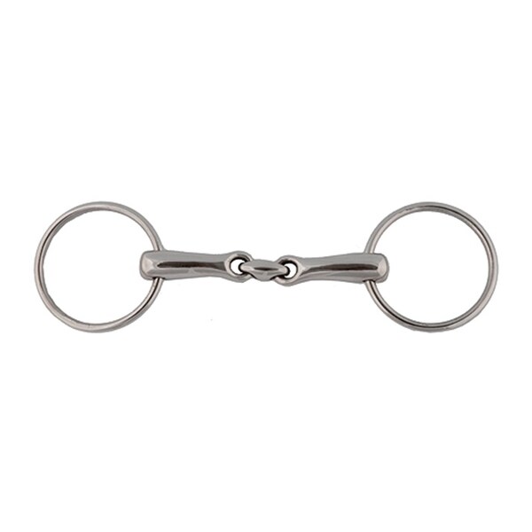 Jacks Imports Stainless Steel Horizontal Elliptical Link Bit 5-1/4" - 20108-5-1/4