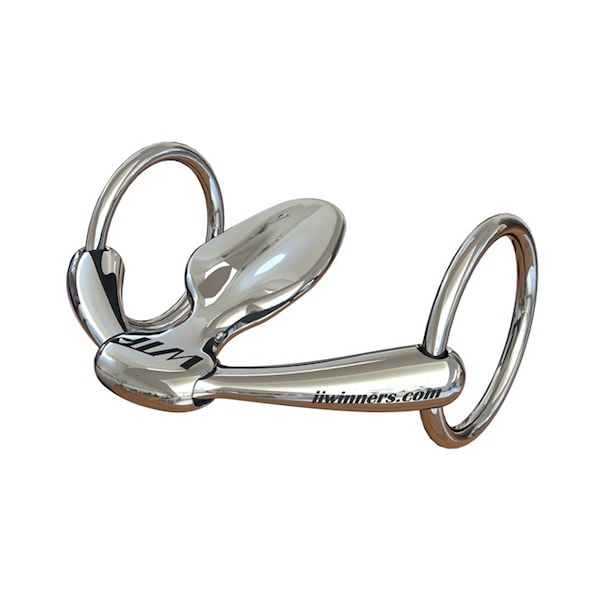 Winning Tongue Plate WTP (Winning Tongue Plate) Loose Ring Bit with Extended Plate 5" - 3287-5