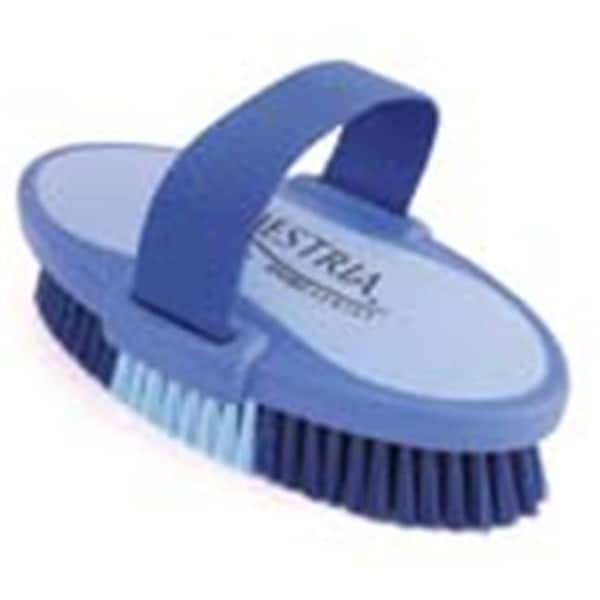 Desert Equestrian 7.5 Inch Large Equestrian Sport Oval Body Brush - Blue  - 2170-3 - 20110