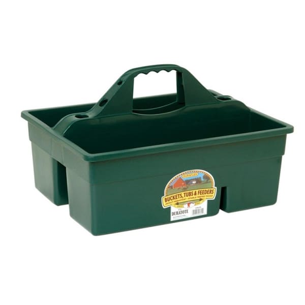 Miller DT-6GREEN Plastic Dura Tote Green - 17 in. - MI10123