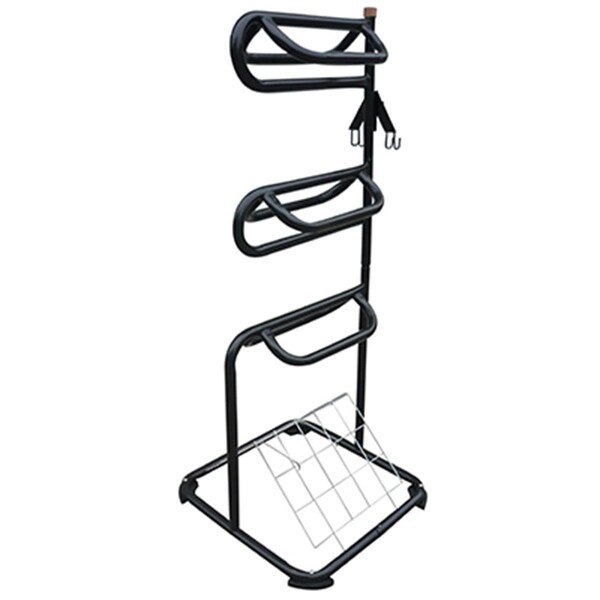 Fancy Feline TI-058 3 Tier Saddle Rack- 29.9 x 28.9 x 12.8 in. - FA3847240