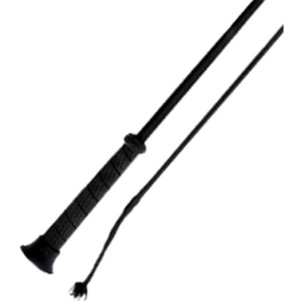 Jacks Imports Dressage Whip Rubber Grip BLACK 39 - 1536-BK-39