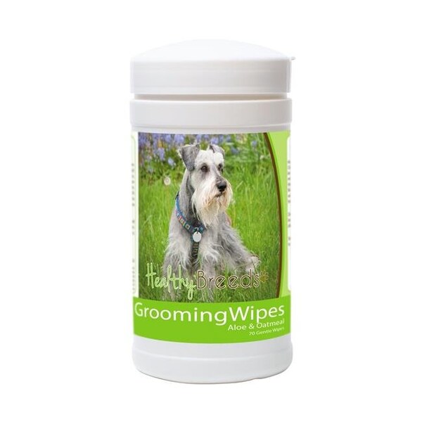 Healthy Breeds Healthy Breeds 840235150930 Miniature Schnauzer Grooming Wipes - 840235150930