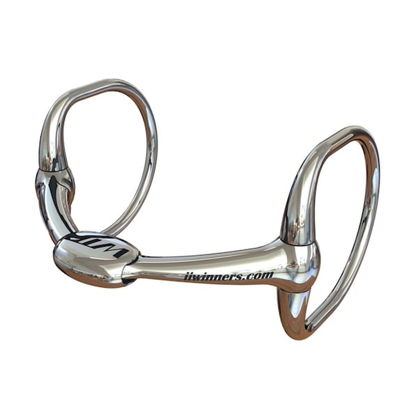 Winning Tongue Plate WTP (Winning Tongue Plate) Eggbutt Bit with Normal Plate 4-1/2" - 3295-4-1/2