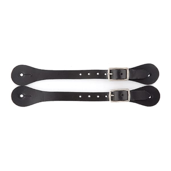 Jacks Imports Black Spur Straps LADY/YOUTH - 10765-LAD
