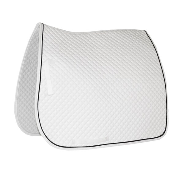 Jacks Imports Quilted Dressage Pad WH-WH-WH - 10333-WH-WH-WH
