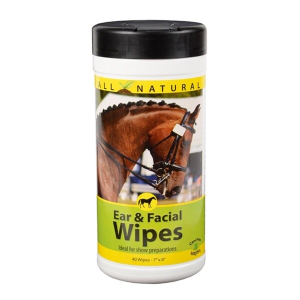 Care Free Enzymes Equine Ear & Facial Wipes - CA307695