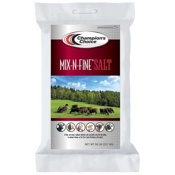 Cargill Champion's Choice Livestock Salt, 50 lb Bag - 100012682