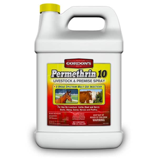 Gordons 9291072 Permethrin-10 Horse Spray, Gallon - GO576799