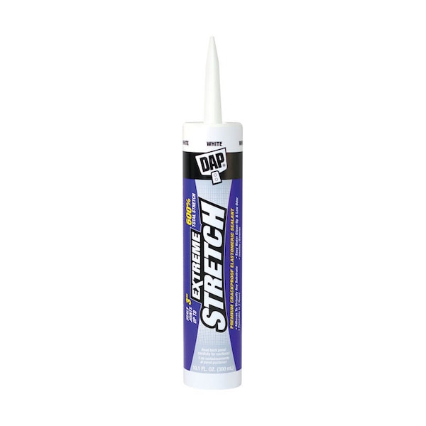 Dap DAP Extreme Stretch White Acrylic Urethane Windows/Doors/Seal/Paint Sealant 10.1 oz - 18715