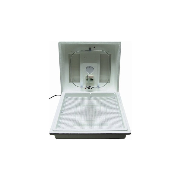 Farm Innovators Still Air 4 Dozen-Egg Capacity 40W Incubator White - 2100