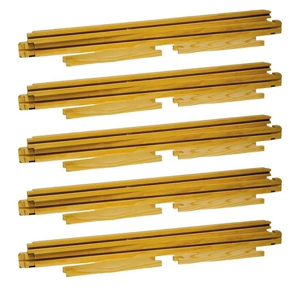 Harvest Lane Honey Bee Hive Frame, Medium, Wood - WWFMU-101-5