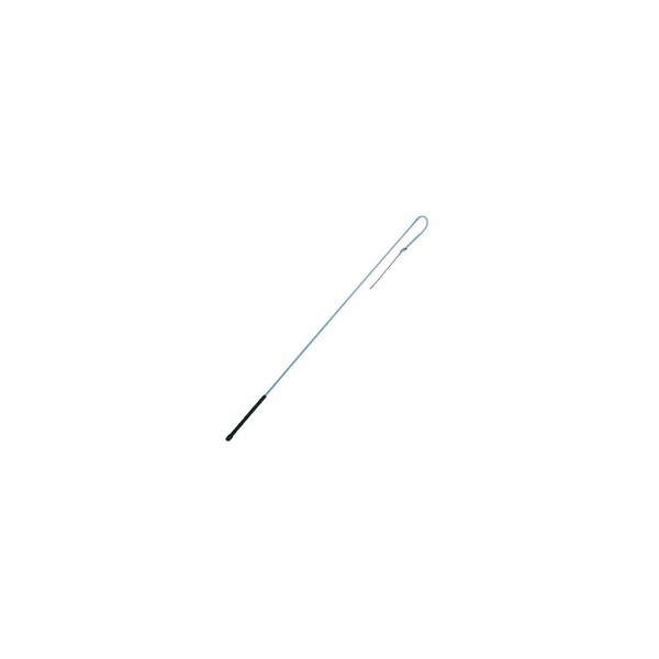 Weaver Leather 50 In. Stock Whip, Rubber Handle, 8 In. Popper - 65-5101-BL/WH