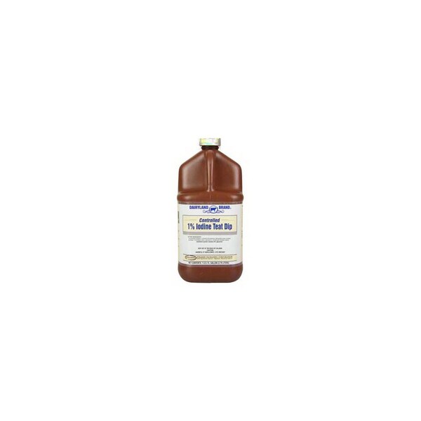 Dairyland Brand Sanitizing Cow Teat Dip, 1-Gallon - 1209715