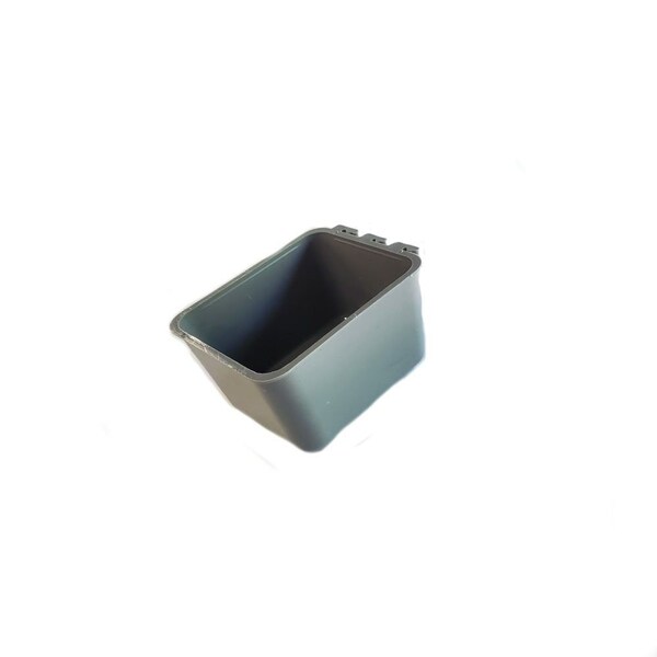 Aftermarket (1x) Gray Cage Cup Holds 2 Cups 1 Pint 16 oz for Hanging Feed & Water for Pets - OTK20-0825