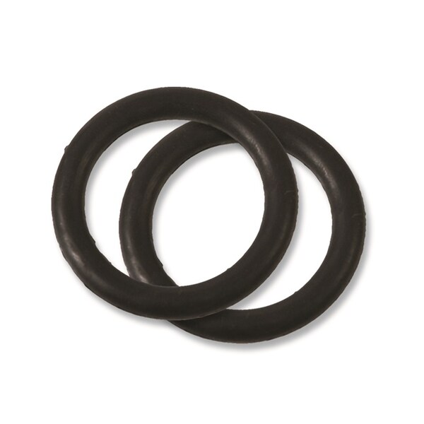 Jacks Imports Black Rubber Replacement Bands for Peacock Safety Stirrups - 1031