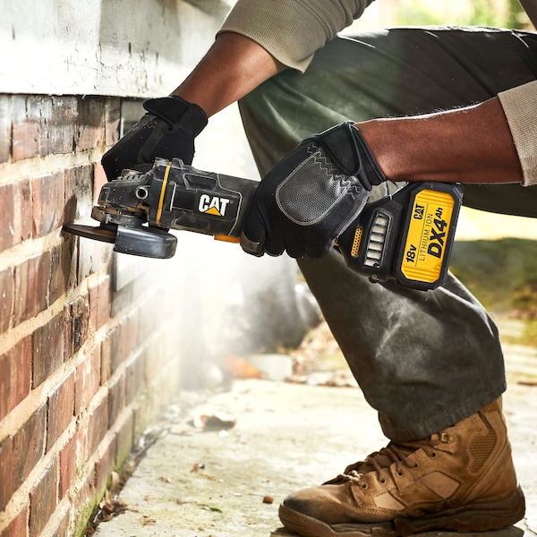 Caterpillar Cat 18V Cordless 4.5 in. Brushless Angle Grinder-Tool Only - DX312B