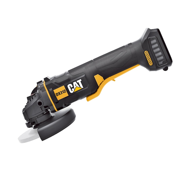 Caterpillar Cat 18V Cordless 4.5 in. Brushless Angle Grinder-Tool Only - DX312B