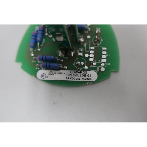 Edwards Signaling Triliptical Blue Adaptabeacon 24V-Dc Pcb Circuit Board - 102LS-SLEDB-G1