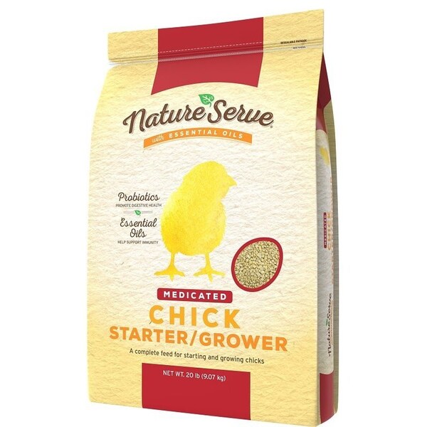 Natureserve Chick Starter and Grower Feed, 20 lb - 290114